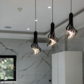 Люстра спираль 3-х рожковая (демо) Люстра спираль 3-х рожковая (демо)