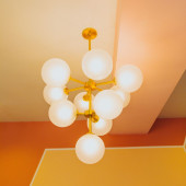 Люстра шар 10-ти рожковая (демо) Люстра шар 10-ти рожковая (демо)